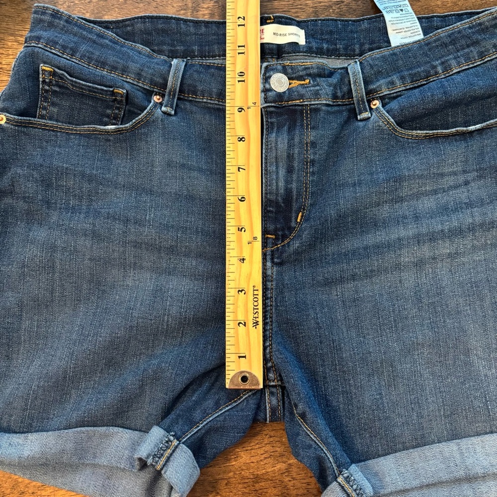 Signature by Levi Strauss Denim rolled cuff shirts size 16 - Picture 4 of 7